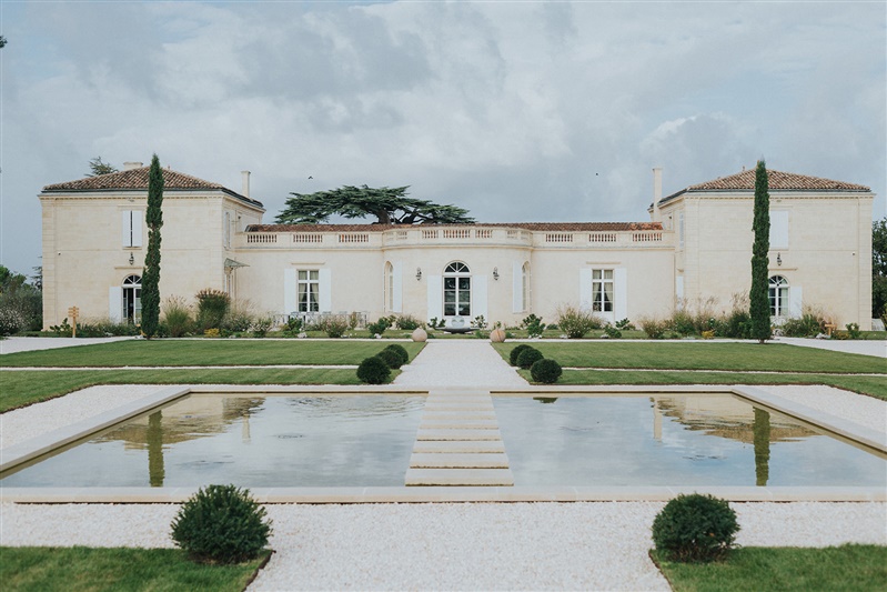 Chateau Gassies for a princess wedding in Bordeaux