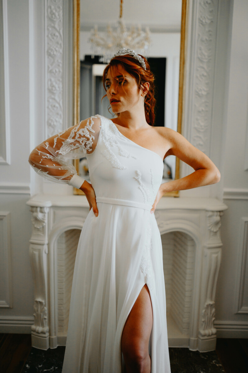 Trouver sa robe de mariée à Bordeaux - Crédits Photo: NCV Maison de Couture
