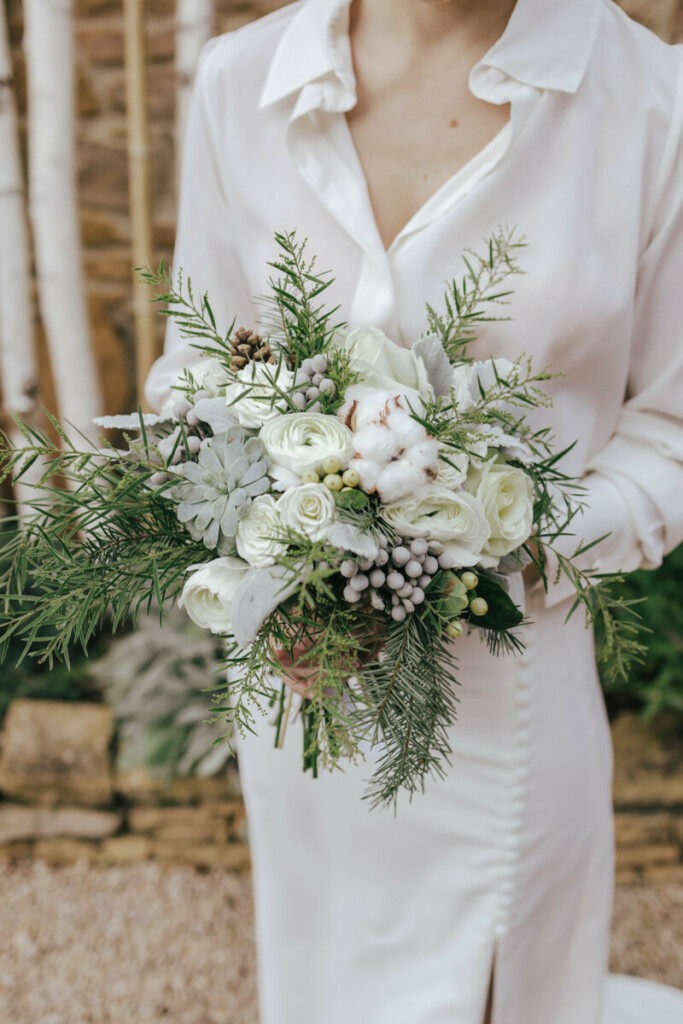 bouquet de mariée de noel enjoy